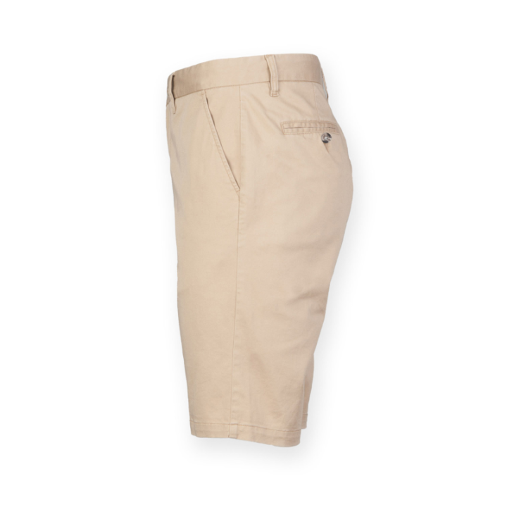 Short chino stretch homme