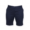 Short chino stretch femme