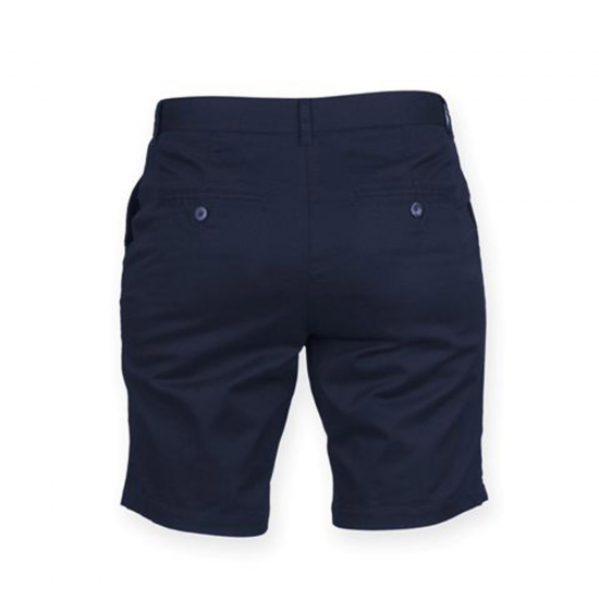 Short chino stretch femme