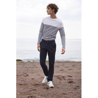 Pantalon chino stretch homme