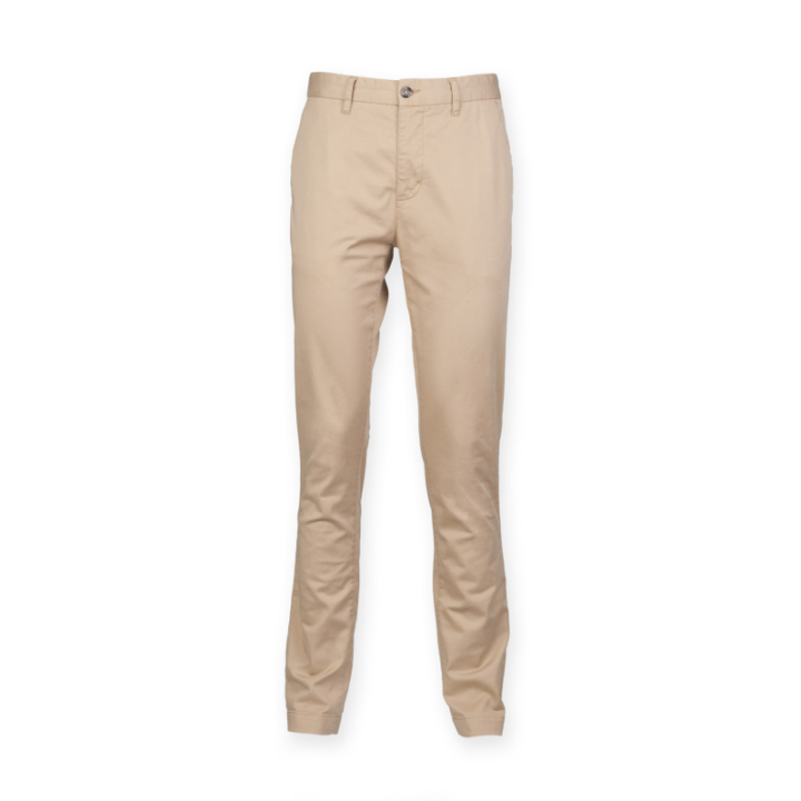 Pantalon chino stretch homme