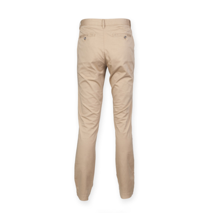 Pantalon chino stretch homme