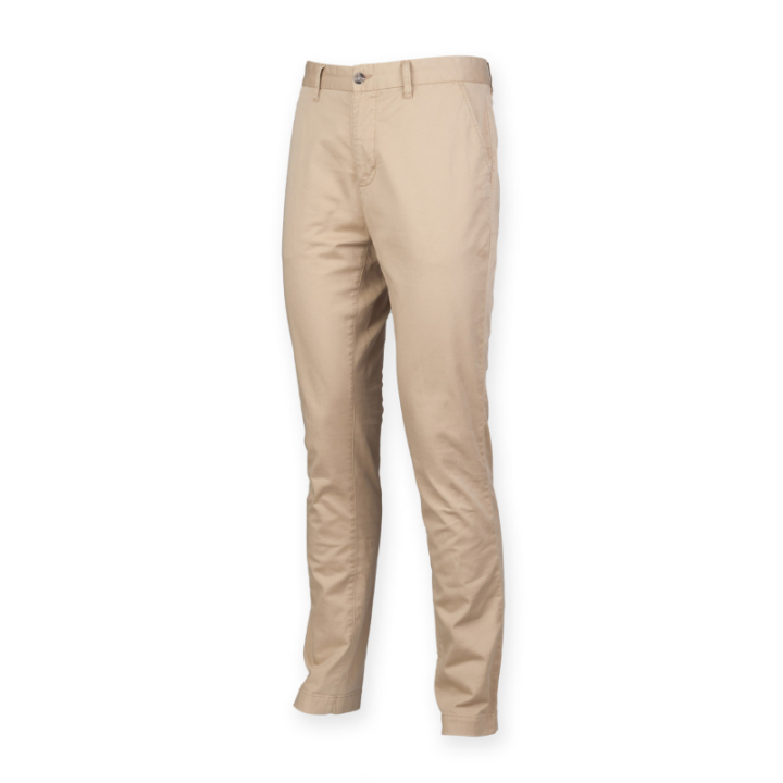 Pantalon chino stretch homme