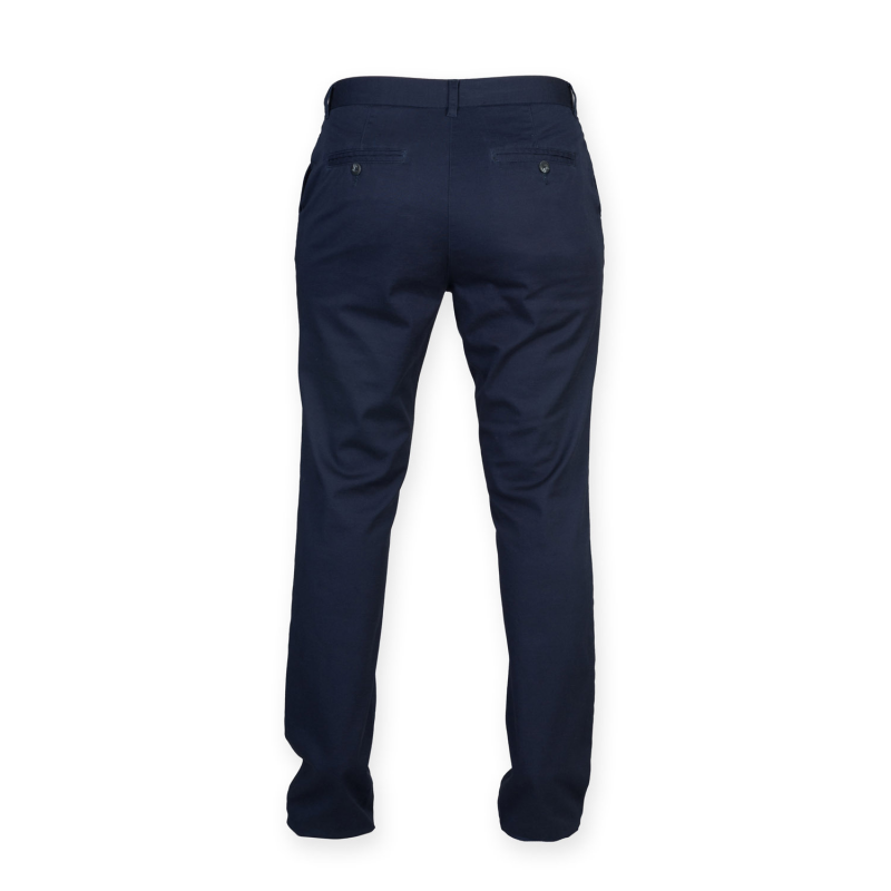Pantalon chino stretch femme
