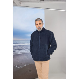 Polaire doublée en Sherpa recyclée