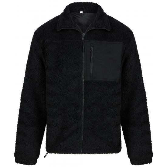 Polaire doublée en Sherpa recyclée