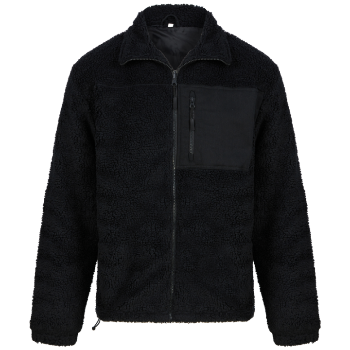 Polaire doublée en Sherpa recyclée