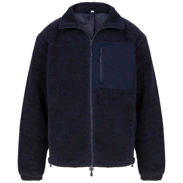 Polaire doublée en Sherpa recyclée