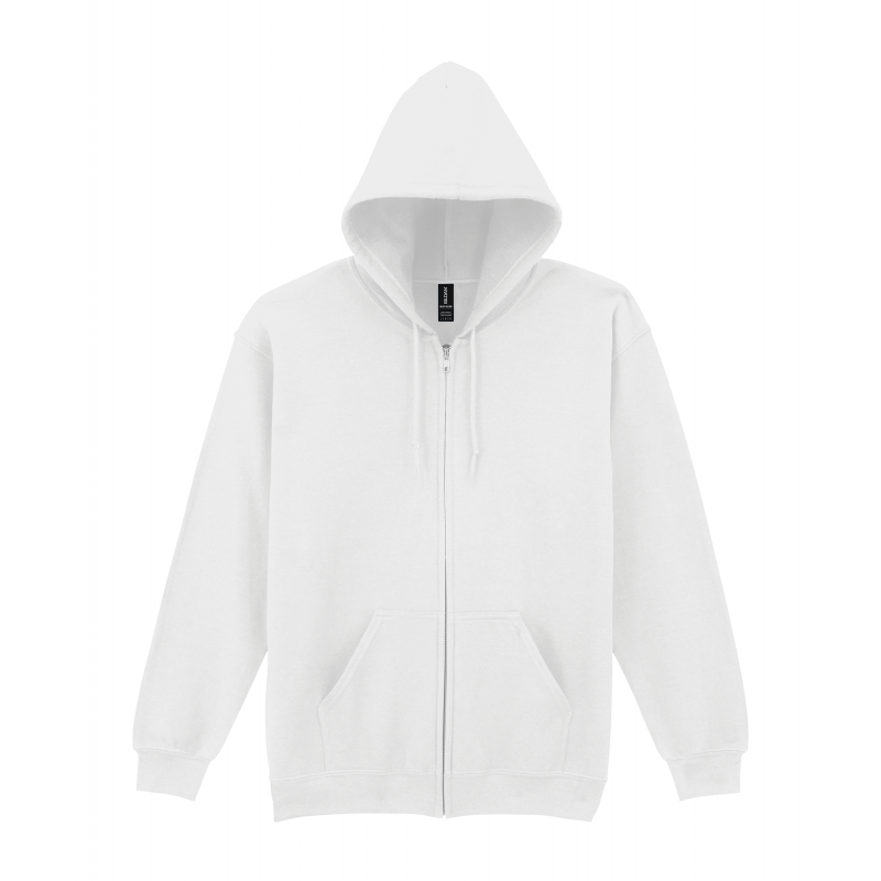 Sweat zippé à capuche Gildan