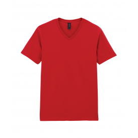 T-shirt homme Softstyle® col V Gildan – 100 % coton ~150 g/m² – GI64V00