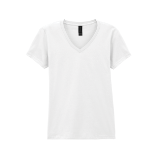 T-shirt femme col v gildan
