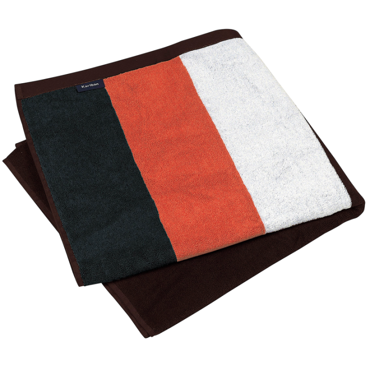 Drap de plage jacquard striped towel kariban