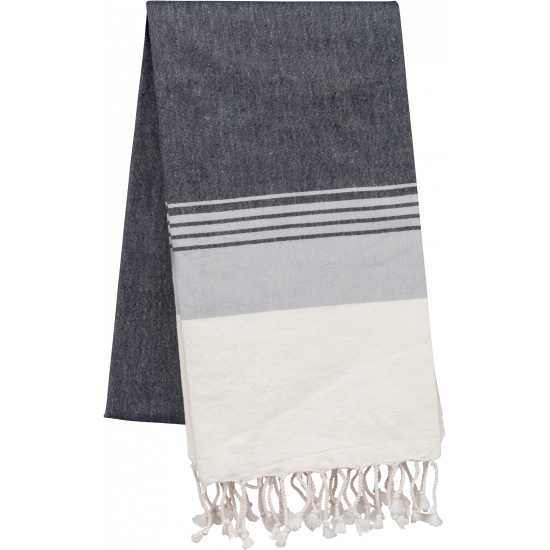 Serviette à rayures