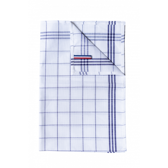 Essuie-verres à carreaux 80 cm x 53 cm Fabriqué en France