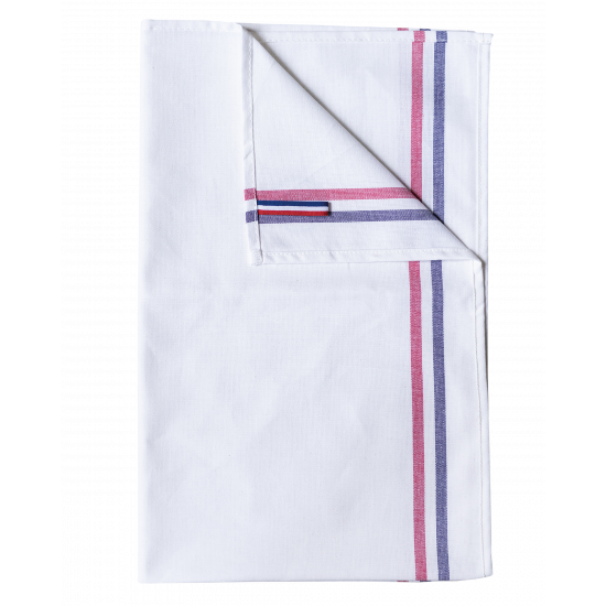 Essuie-vaisselle 2 rayures 82 cm x 48 cm Fabriqué en France