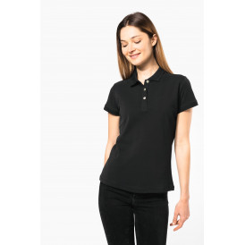 Polo Supima manches courtes femme