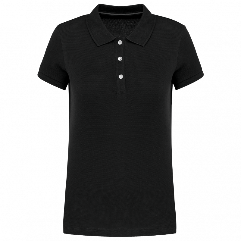 Polo Supima manches courtes femme