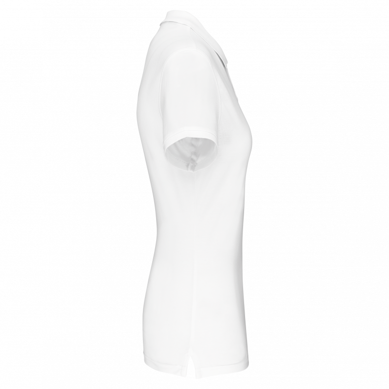 Polo en maille piqué pour femme