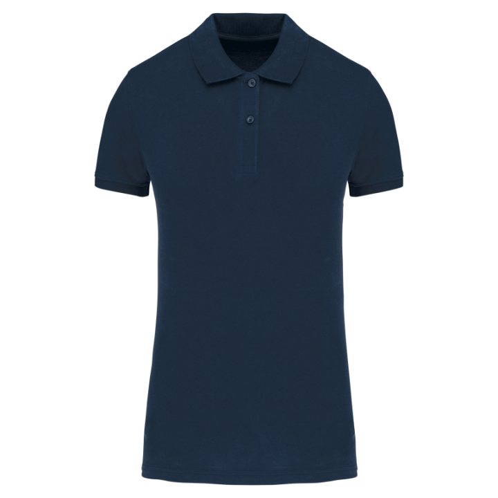 Polo en maille piqué femme