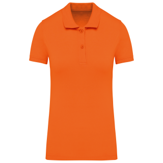 Polo en maille piqué femme