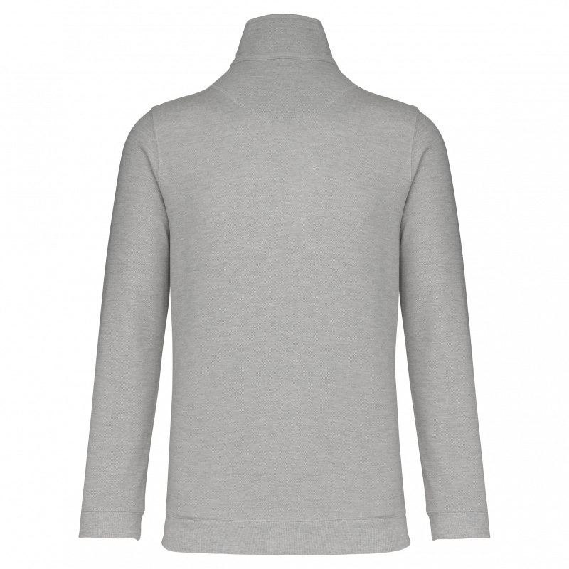 Sweat shirt col zippé trucker Kariban