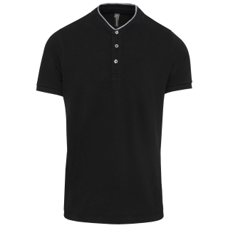 Polo col Mao manches courtes homme