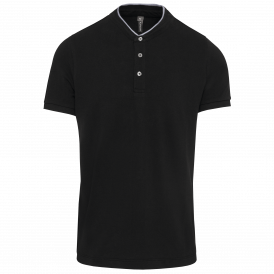Polo col Mao manches courtes homme (2)
