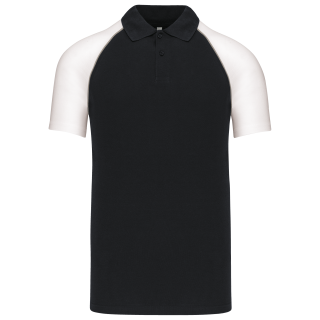 Polo Base-Ball manches courtes Kariban