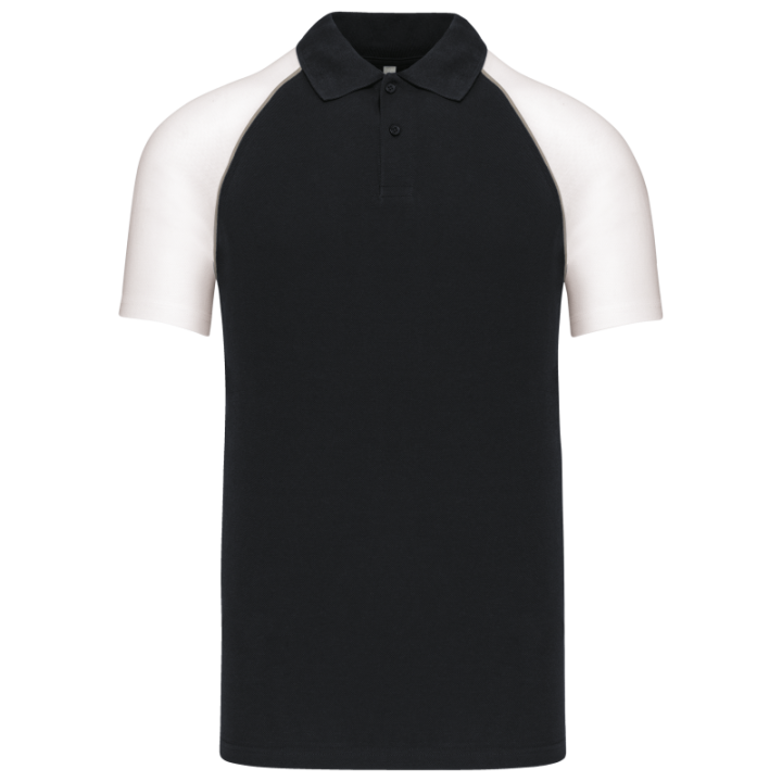 Polo Base-Ball manches courtes Kariban