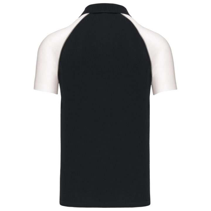 Polo Base-Ball manches courtes Kariban