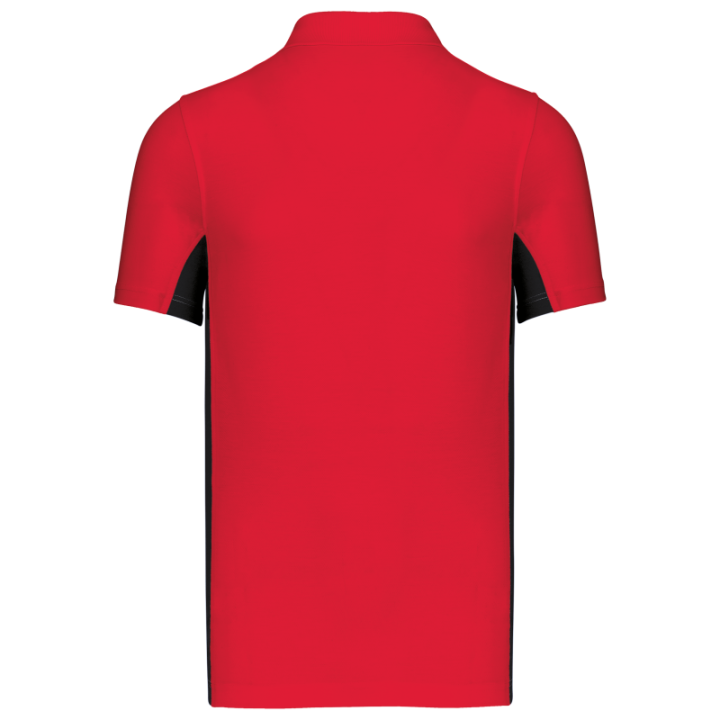 Polo bicolore manches courtes Flag Kariban