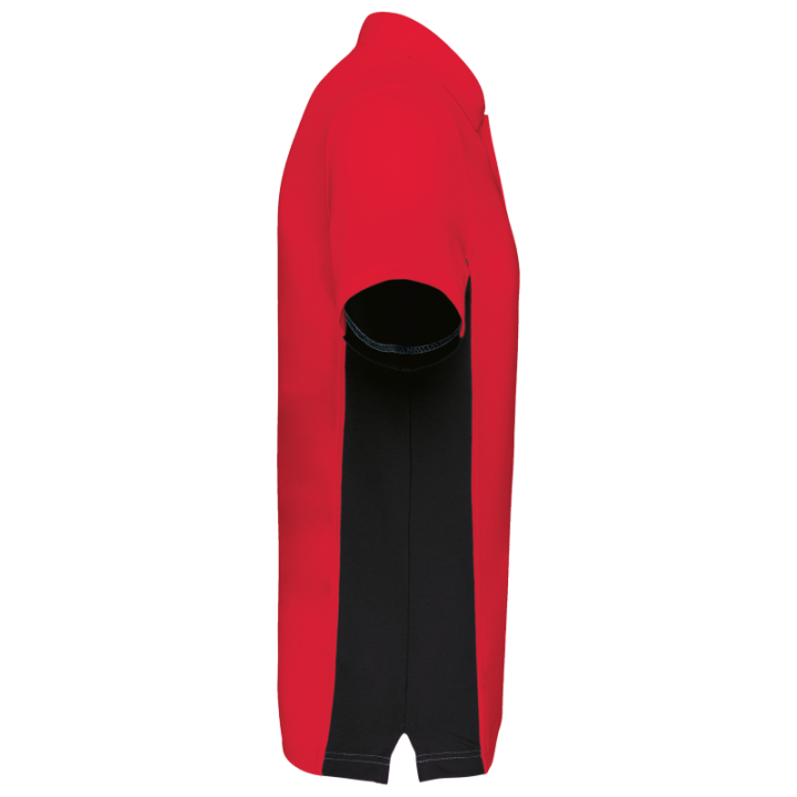 Polo bicolore manches courtes Flag Kariban