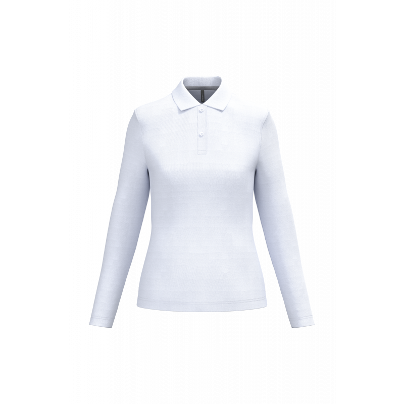 Polo femme manches longues Kariban
