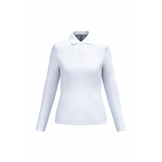 Polo femme manches longues Kariban
