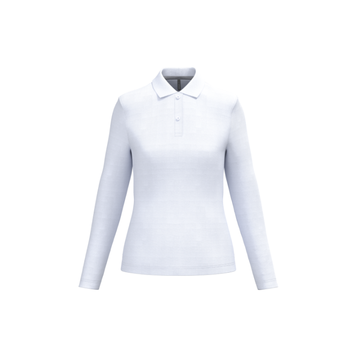 Polo femme manches longues Kariban