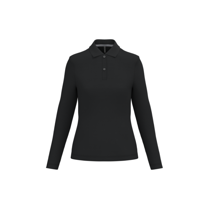 Polo femme manches longues Kariban