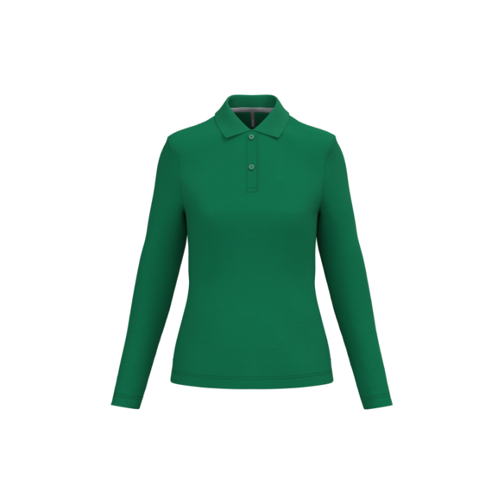 Polo femme manches longues Kariban