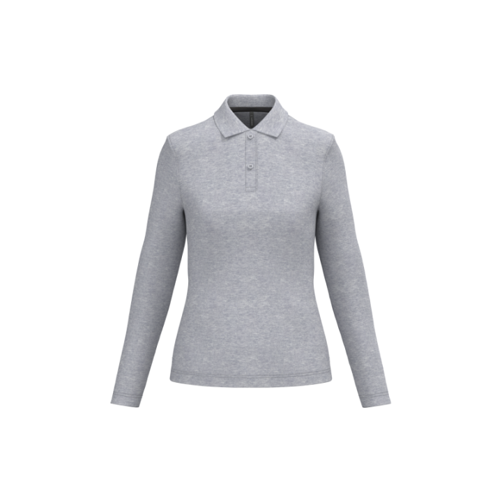 Polo femme manches longues Kariban