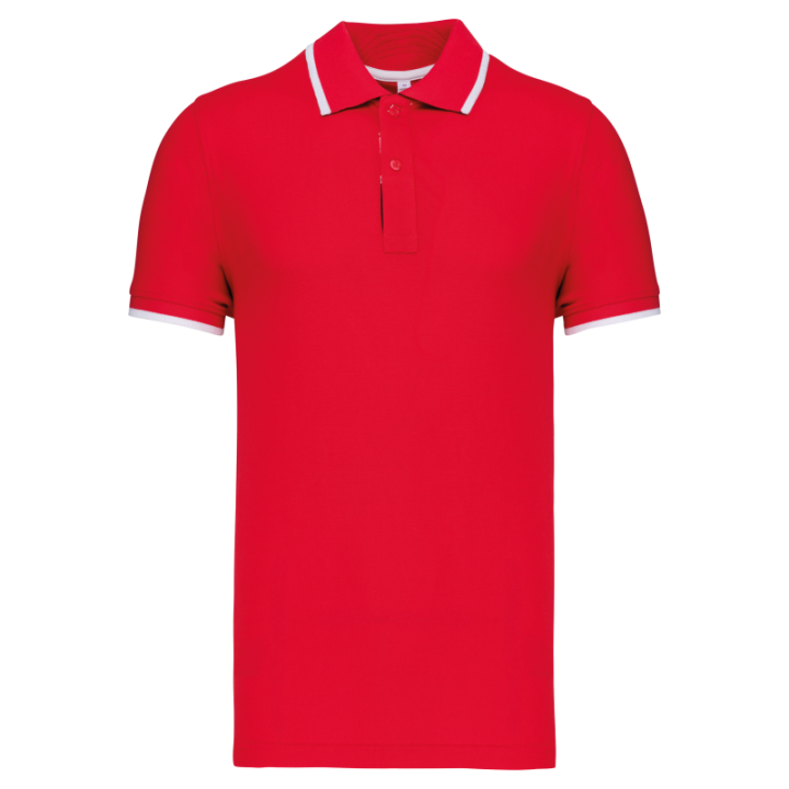Polo homme manches courtes