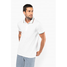 Polo maille piquée manches courtes Kariban