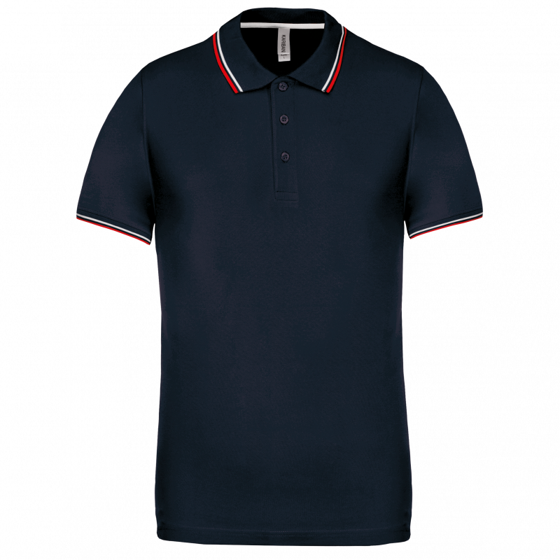 Polo maille piquée manches courtes Kariban