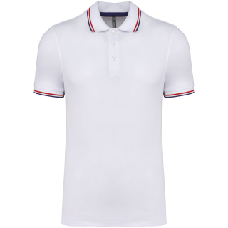 Polo maille piquée manches courtes Kariban