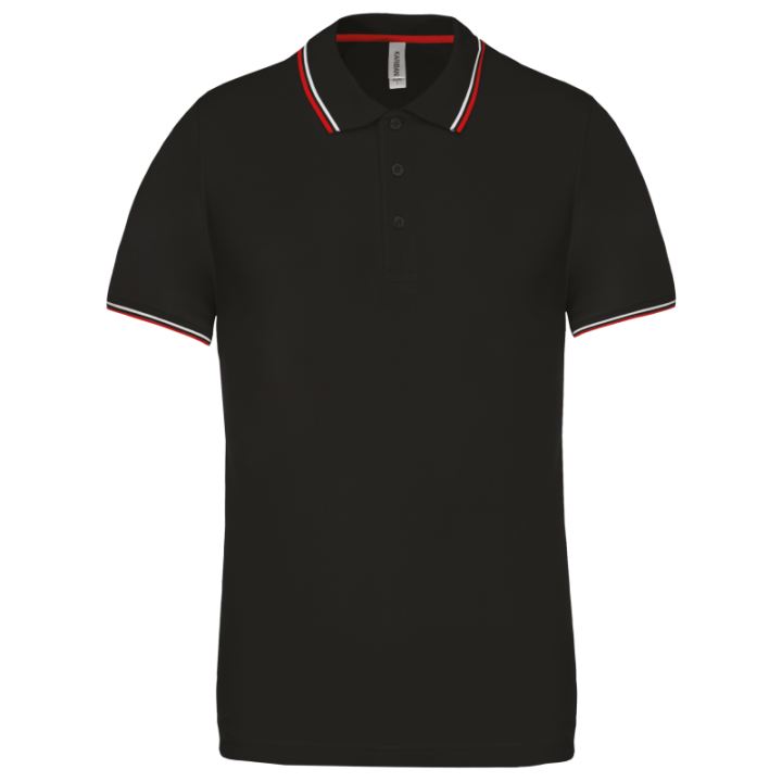 Polo maille piquée manches courtes Kariban