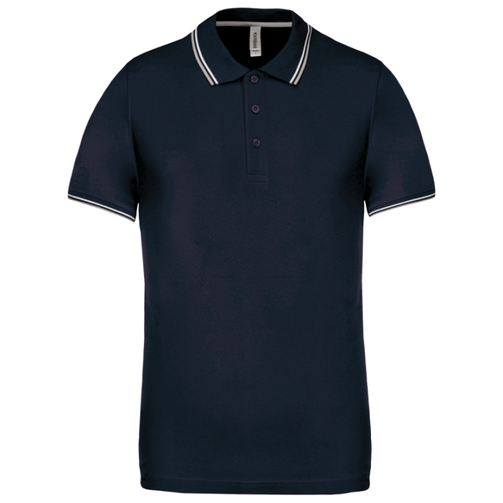 Polo maille piquée manches courtes Kariban
