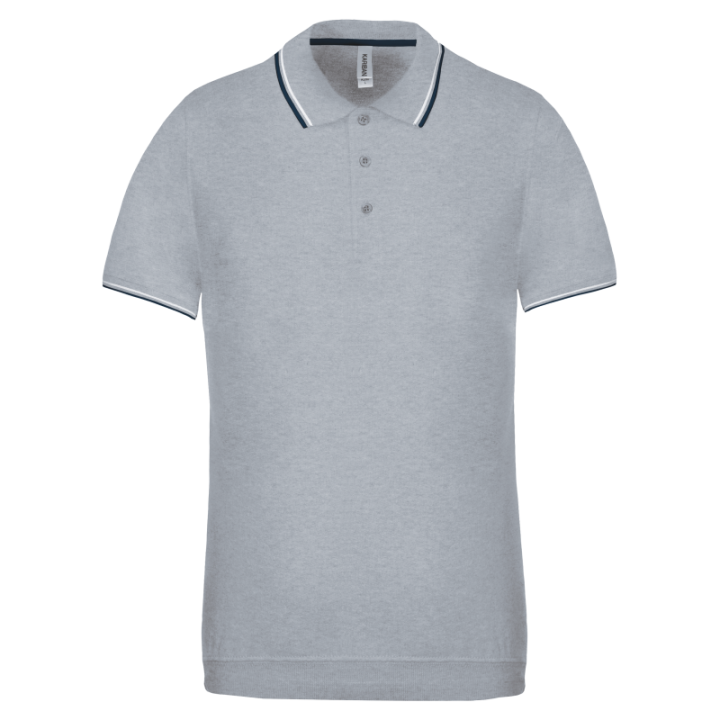 Polo maille piquée manches courtes Kariban
