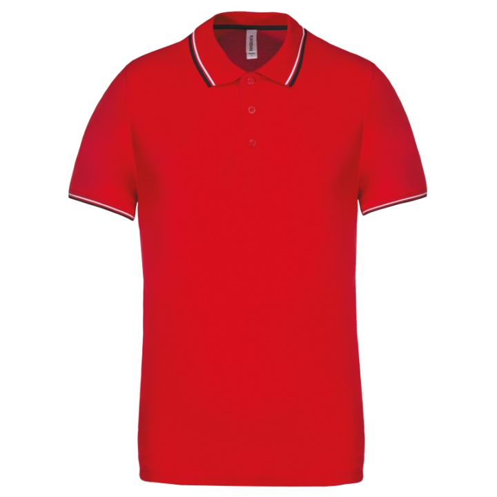 Polo maille piquée manches courtes Kariban