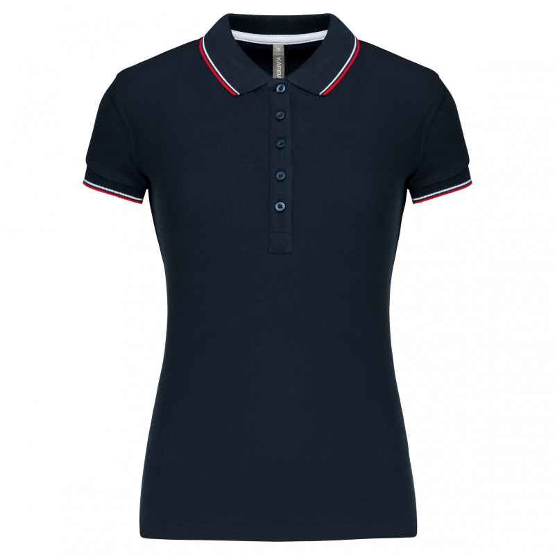 Polo manches courtes femme Kariban