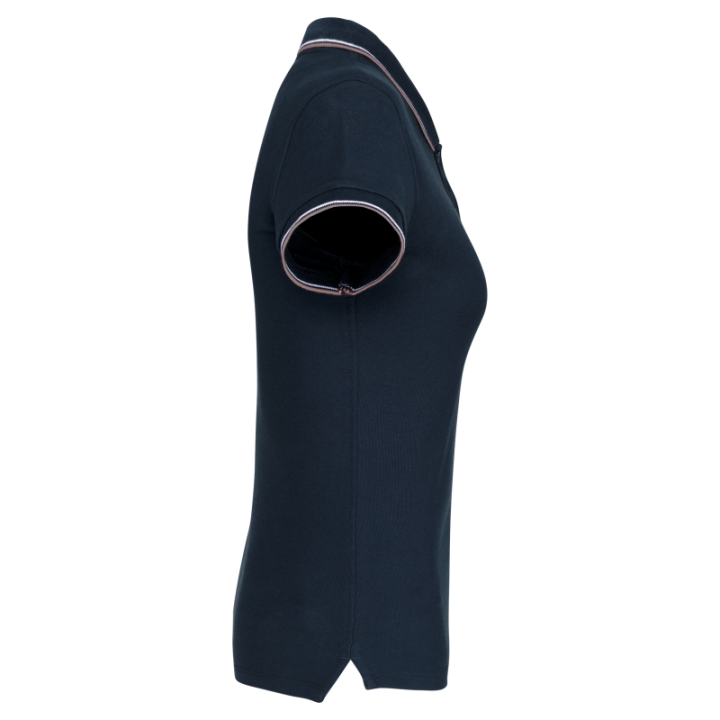 Polo contrasté manches courtes femme Kariban