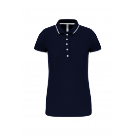 Polo maille piquée manches courtes femme Kariban (2)