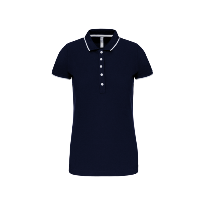 Polo maille piquée manches courtes femme Kariban